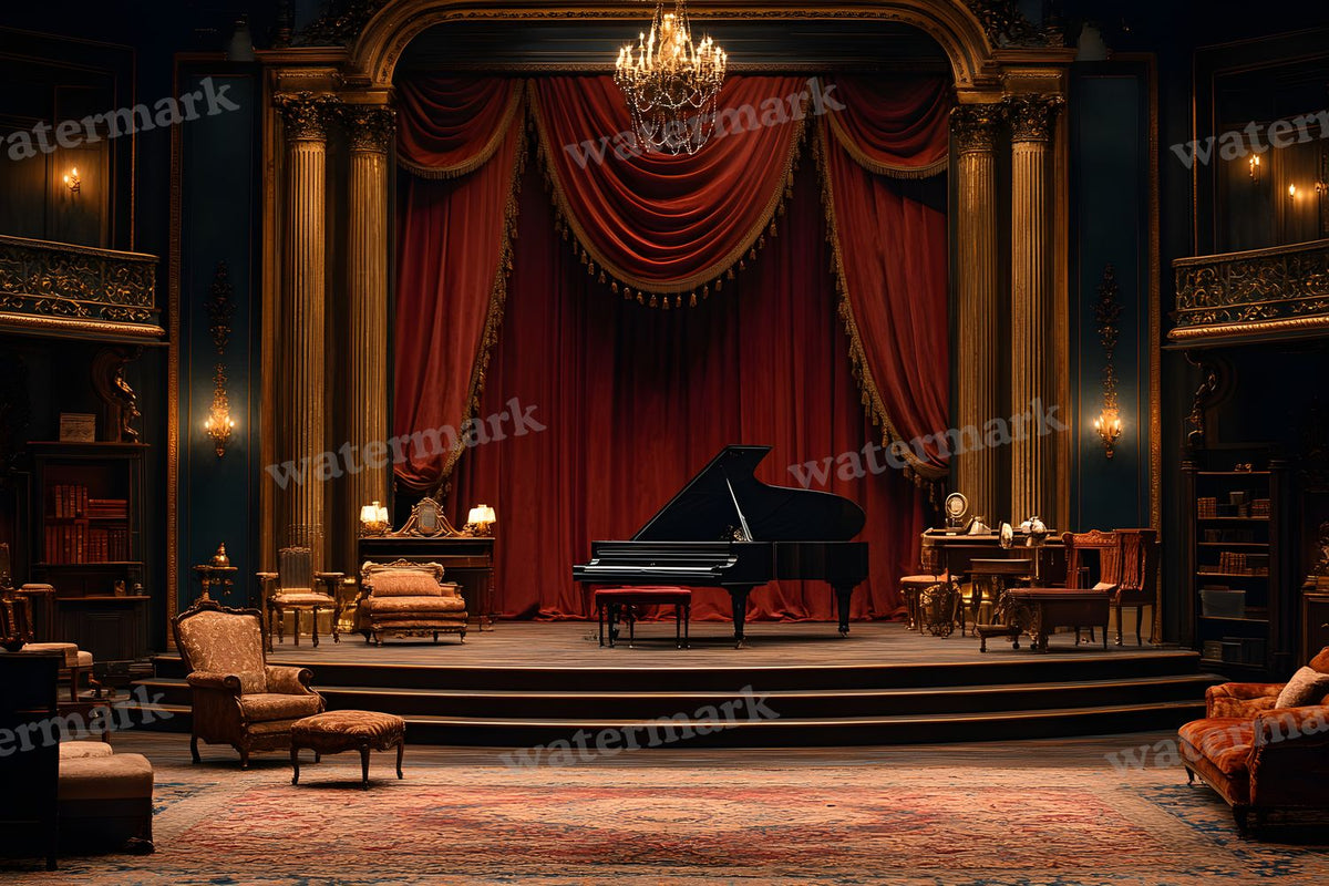 Victorian Opera Stage Backdrop Images