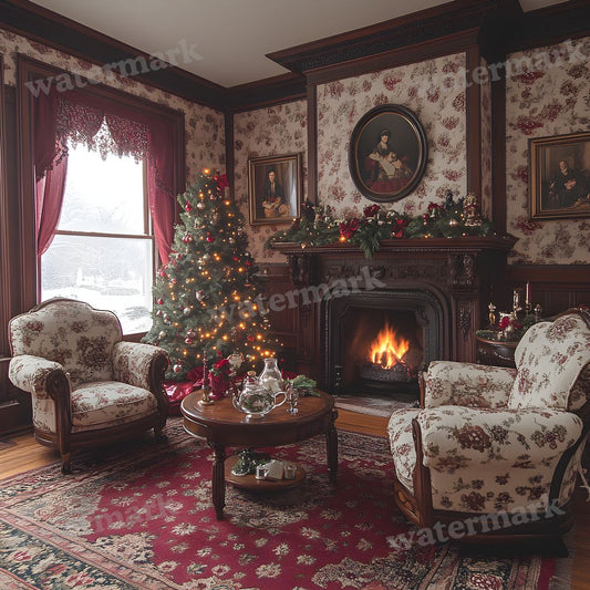 Victorian Winter Backdrop Images