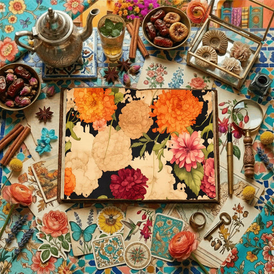 Vintage Floral Digital Papers