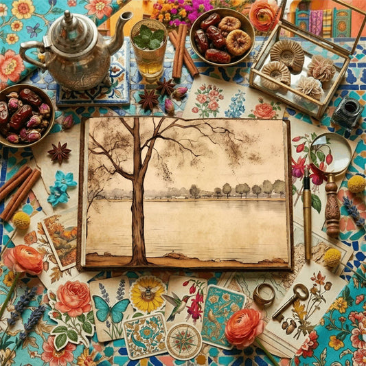 Vintage Landscapes Digital Papers