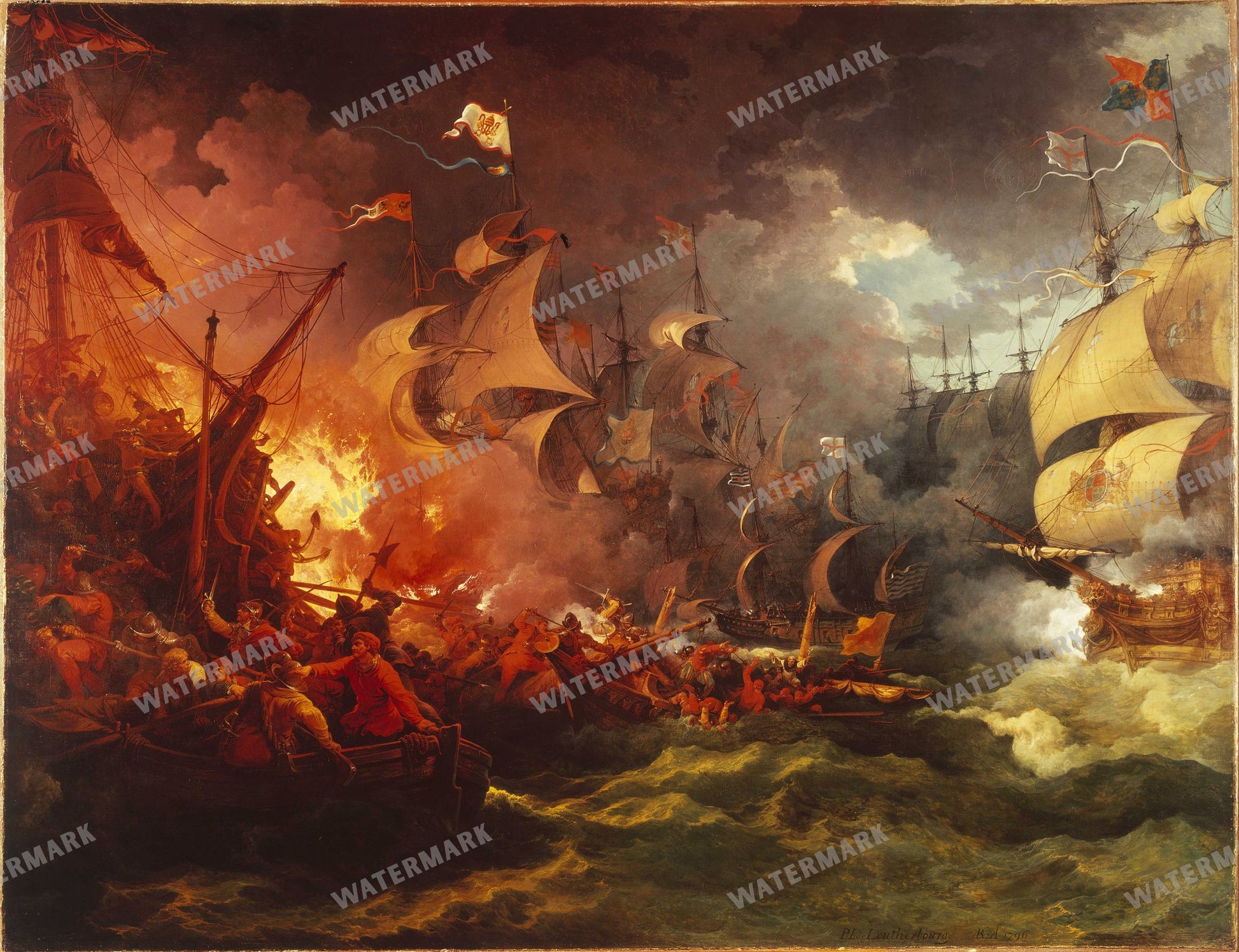 Wall Art Vintage Paintings