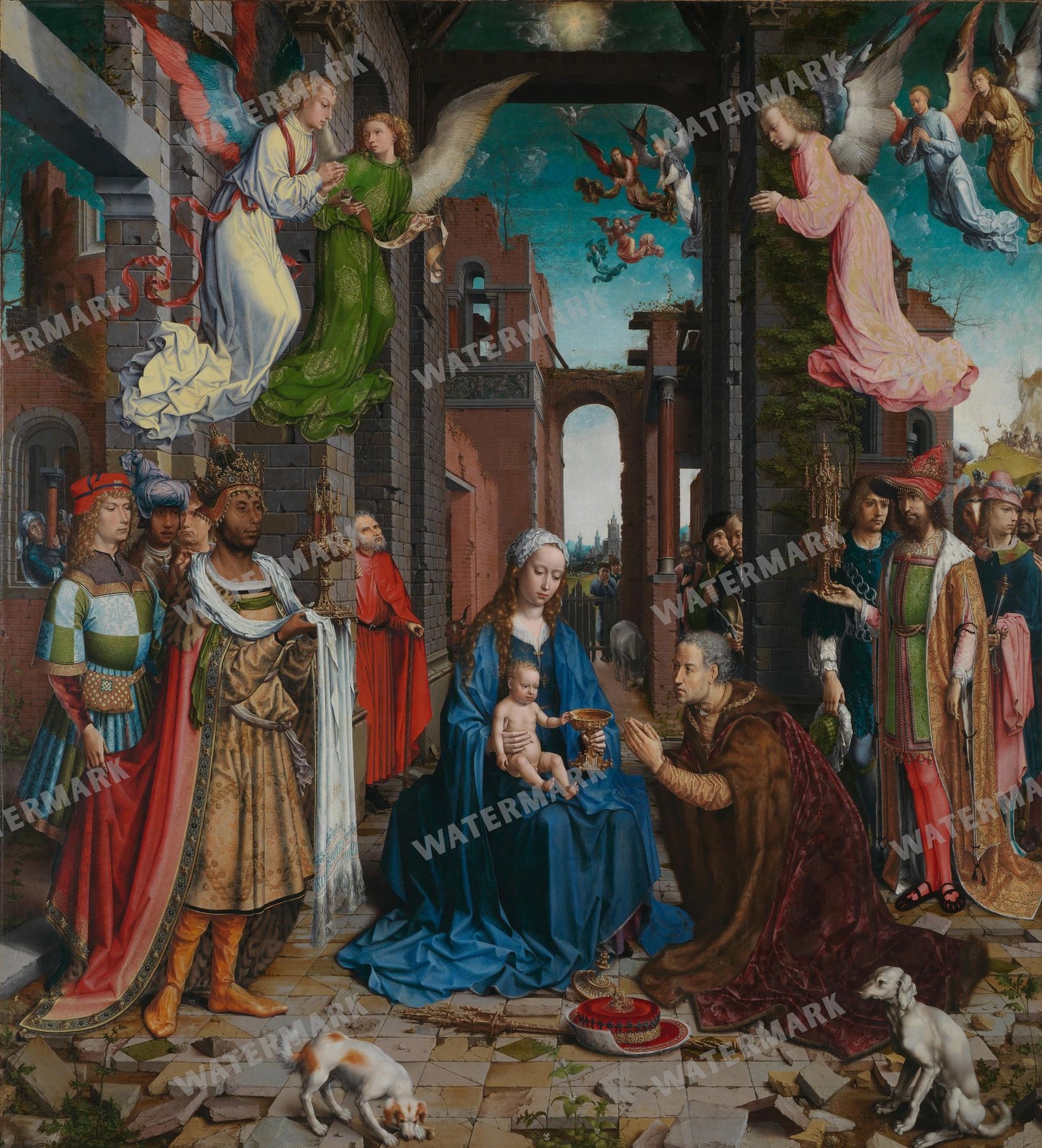 Wall Art Vintage Paintings