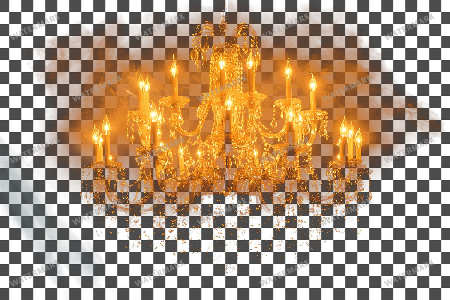 Warm Cozy Magical Disney Style Transparent Overlay Pngs