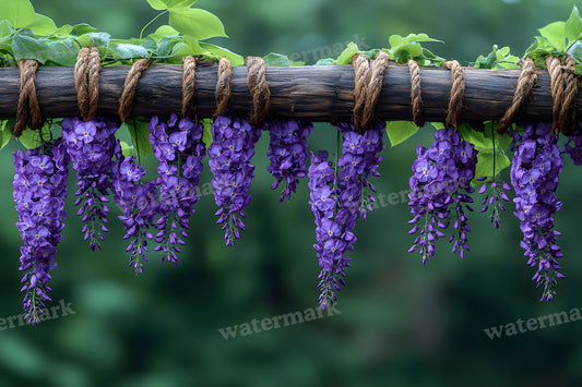 Wisteria Wonderland Backdrop Images