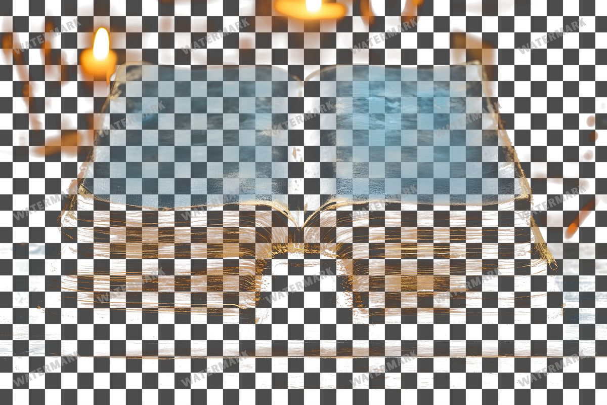Witch Book Transparent Overlay Pngs