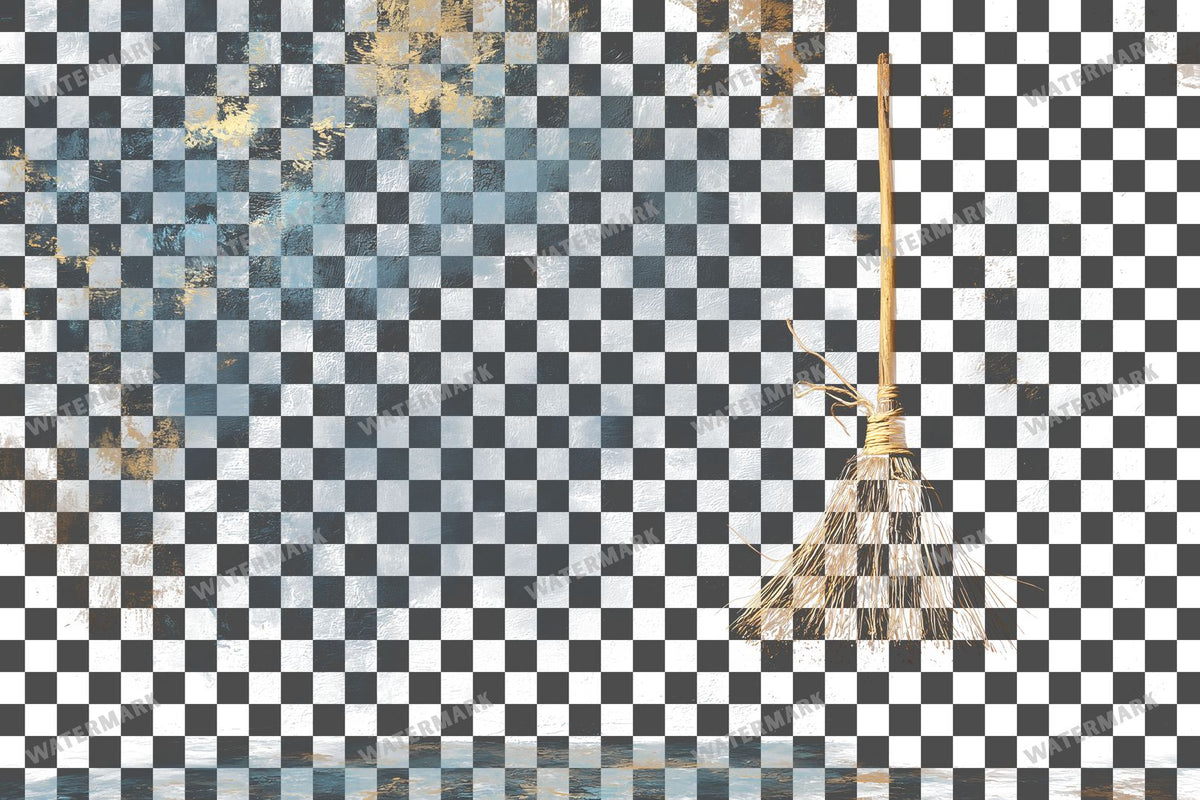 Witch Broom Transparent Overlay Pngs