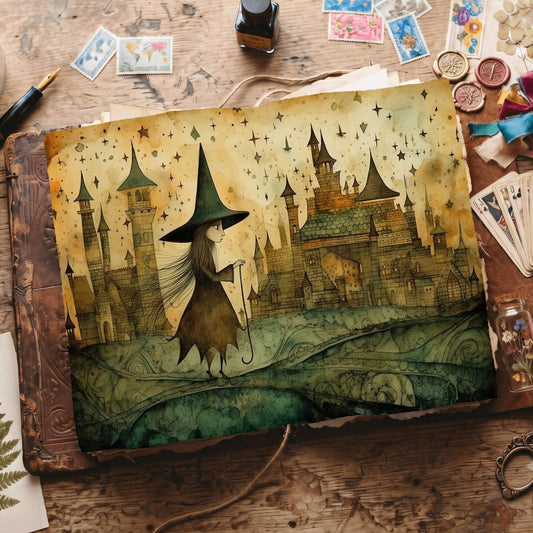 Witch Castle Digital Papers