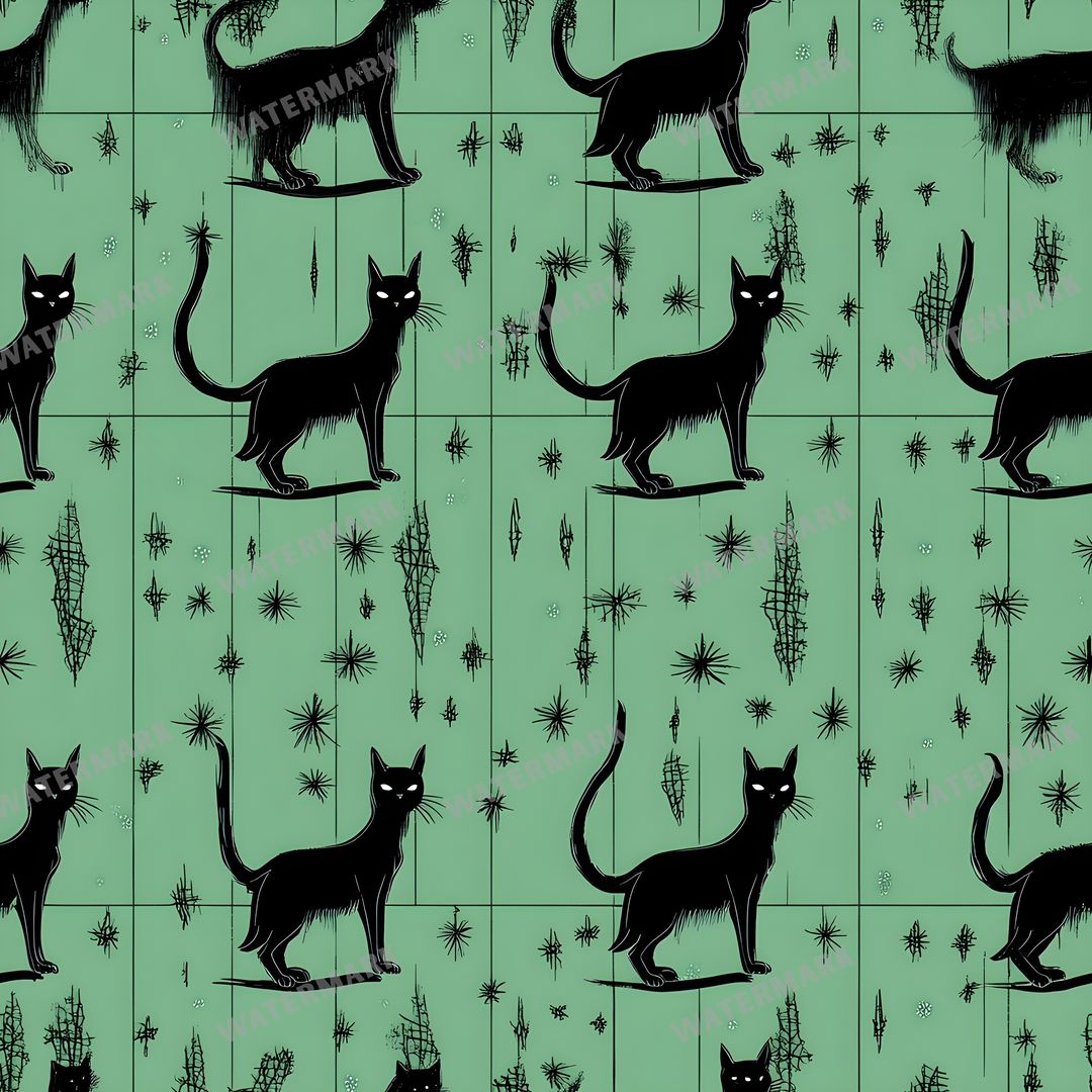 Witchcraft Seamless Pattern