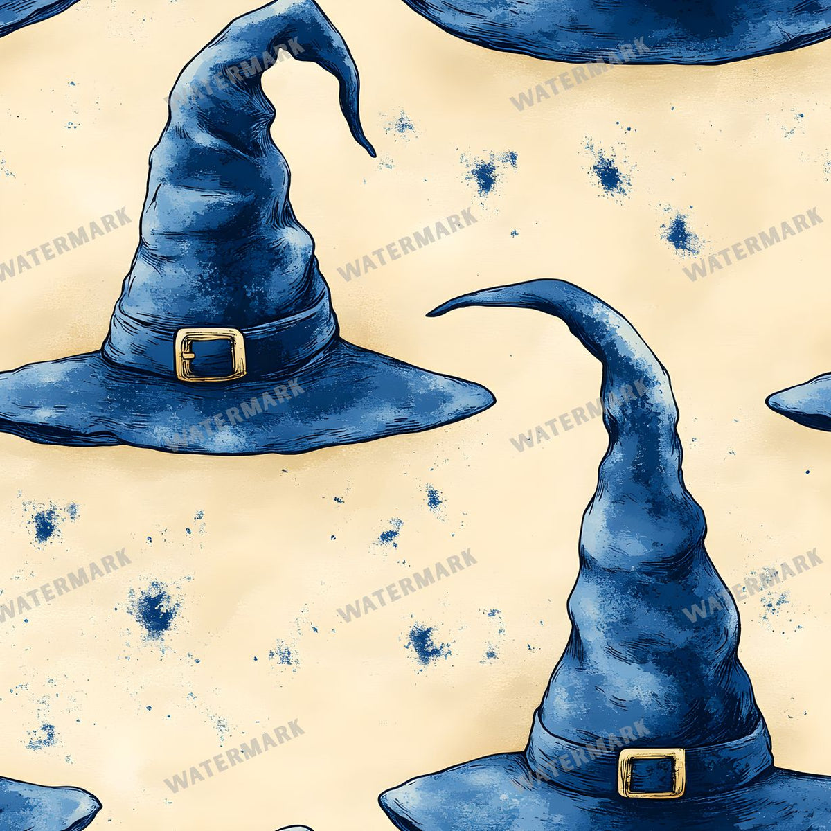 Witchcraft Seamless Pattern