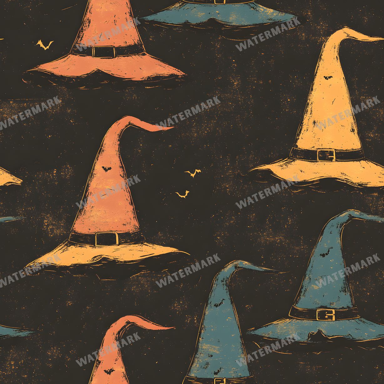 Witchcraft Seamless Pattern