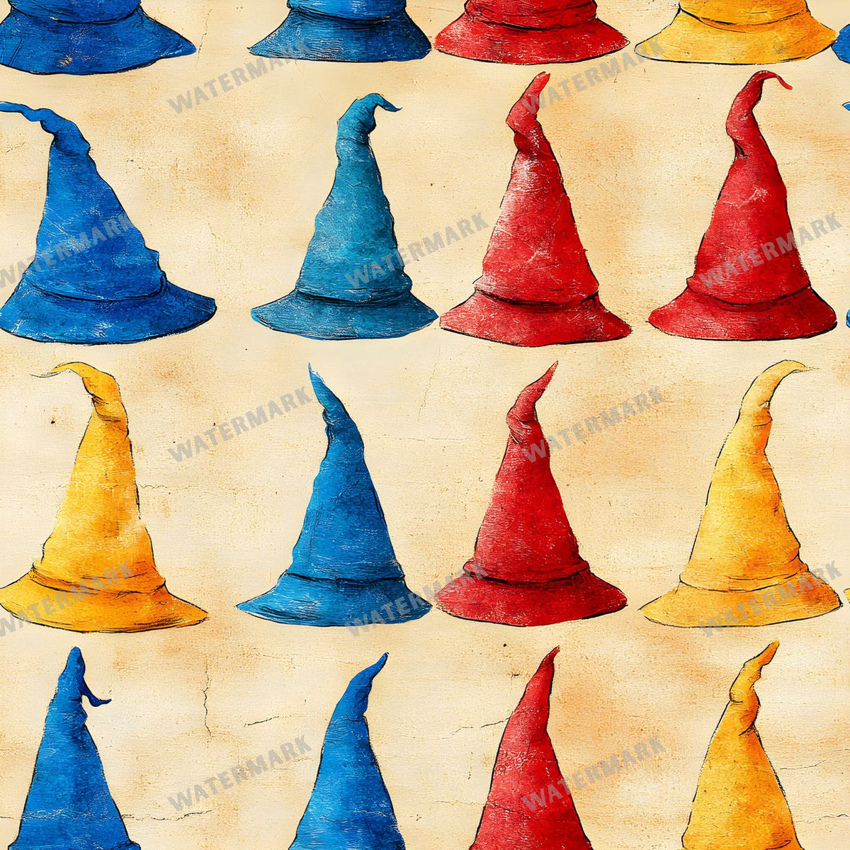Witchcraft Seamless Pattern