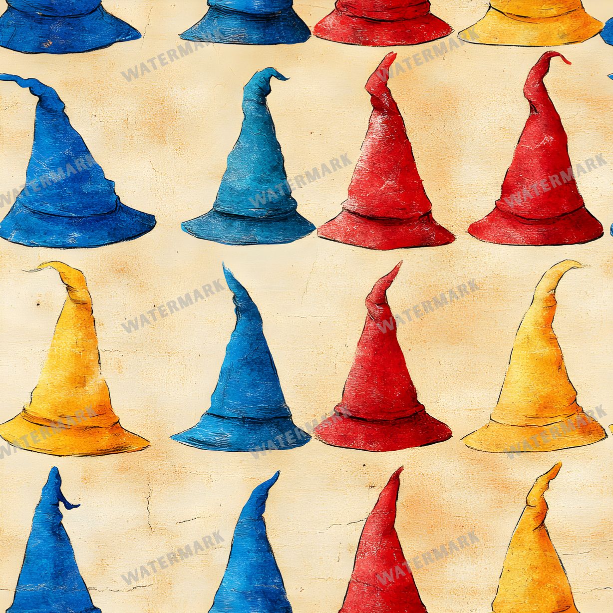 Witchcraft Seamless Pattern