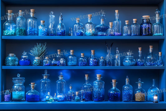 Witchs Apothecaryblue Backdrop Images