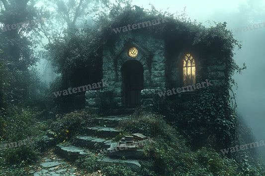 Witchs Cottage Retreat Backdrop Images