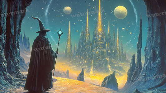 Wizard Walk Backdrop Images