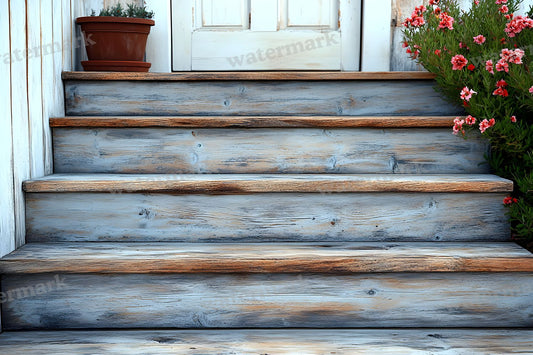 Wooden Stairrustic Vintage Backdrop Images