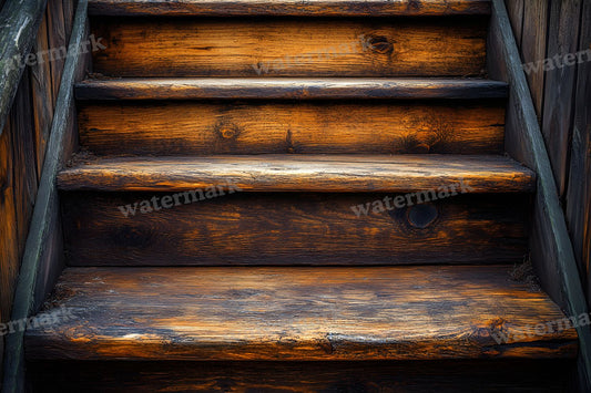 Wooden Stairrustic Vintage Backdrop Images
