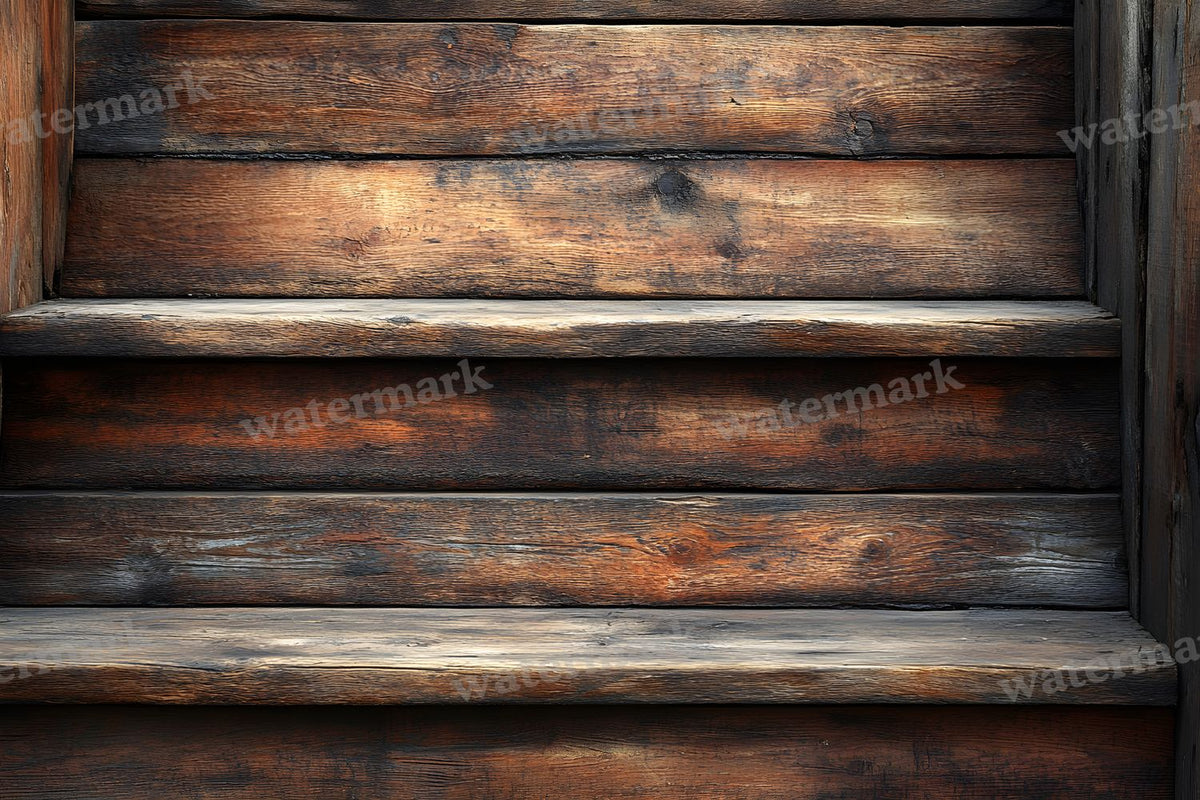 Wooden Stairrustic Vintage Backdrop Images