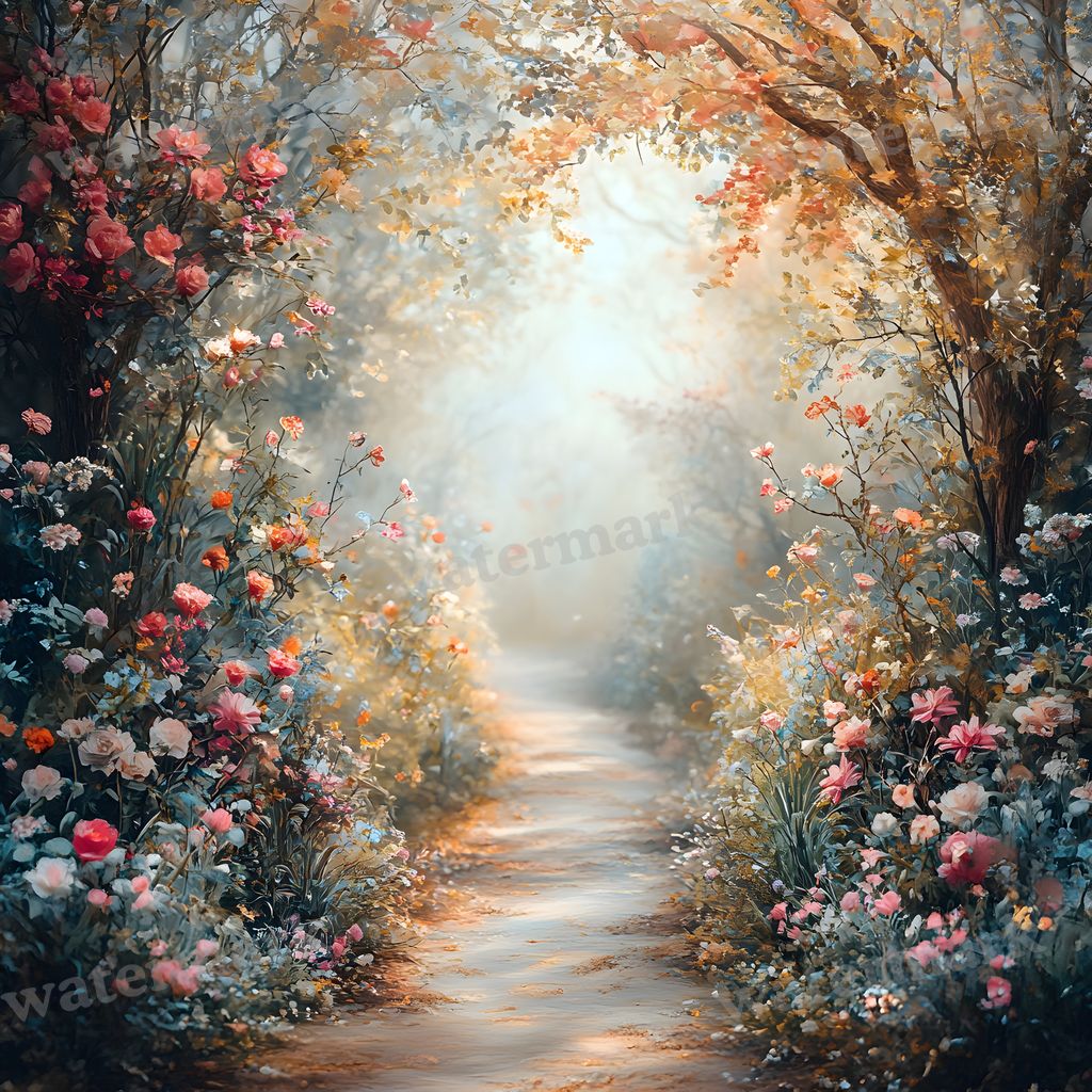 Woodland Glade Backdrop Images