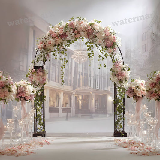 Wrought Iron Arch Decor Backdrop Images