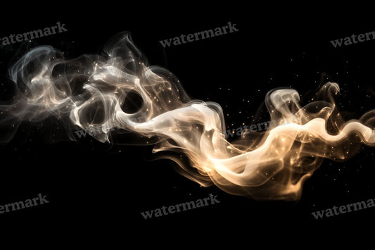 Yellow Ethereal Smoke Tendrilin Shades Backdrop Images