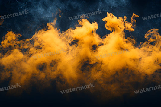 Yellow Smoke Backdrop Images