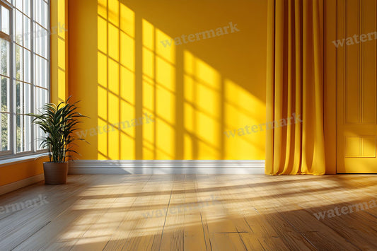 Yellow Studio Material Backdrop Images