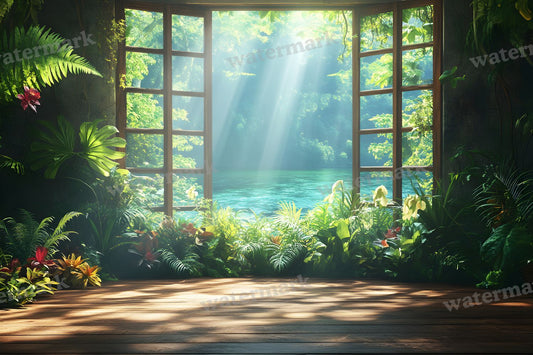 Yoga Retreat Studio Backdrop Images