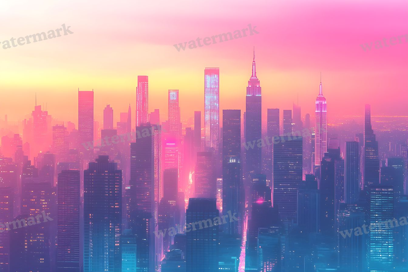 Abstract Skyline Backdrop Images