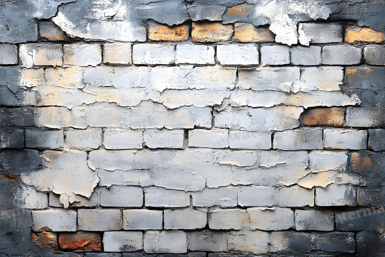 Aged Whitewashed Bricks Backdrop Images