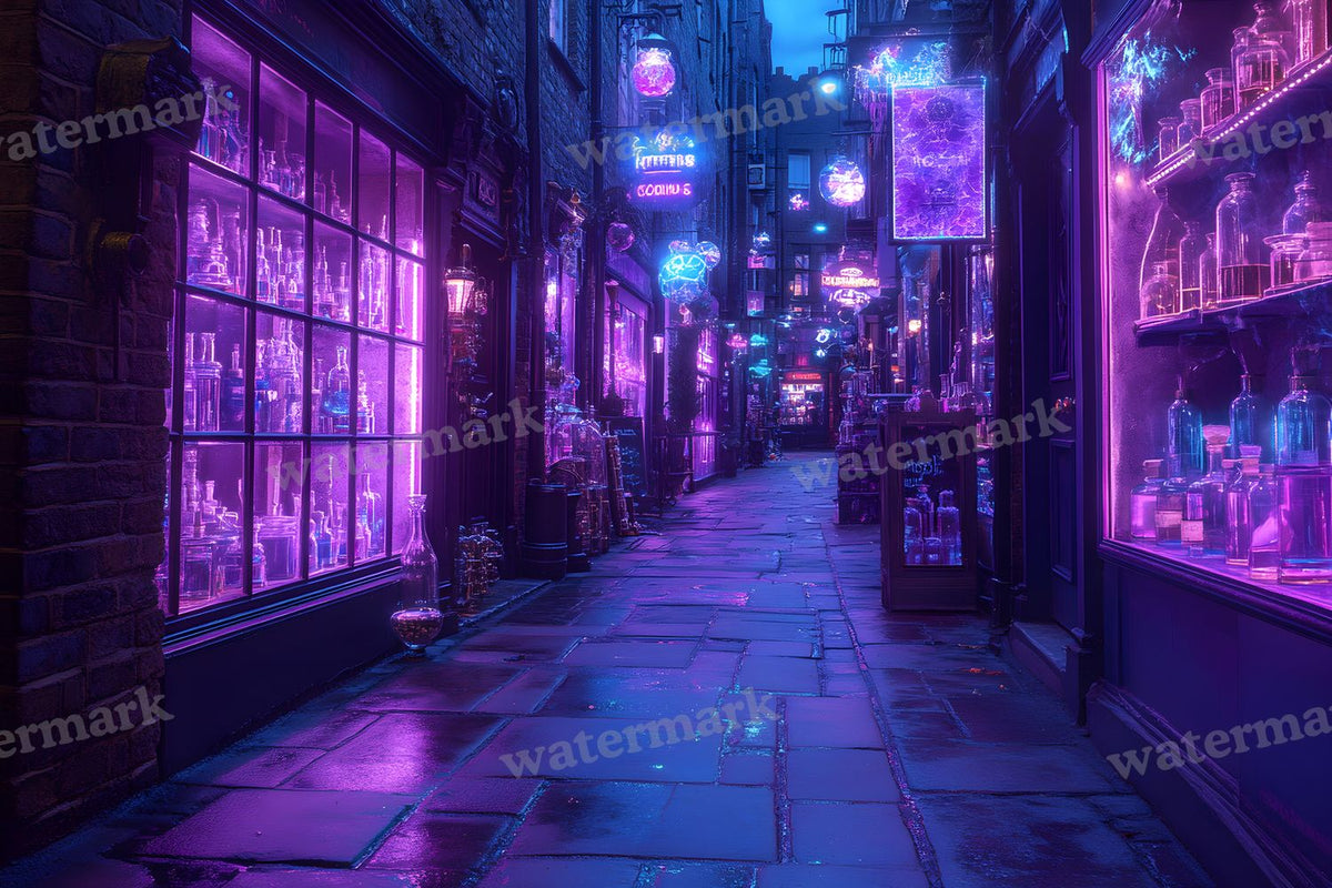 Alchemist Corner Study Backdrop Images