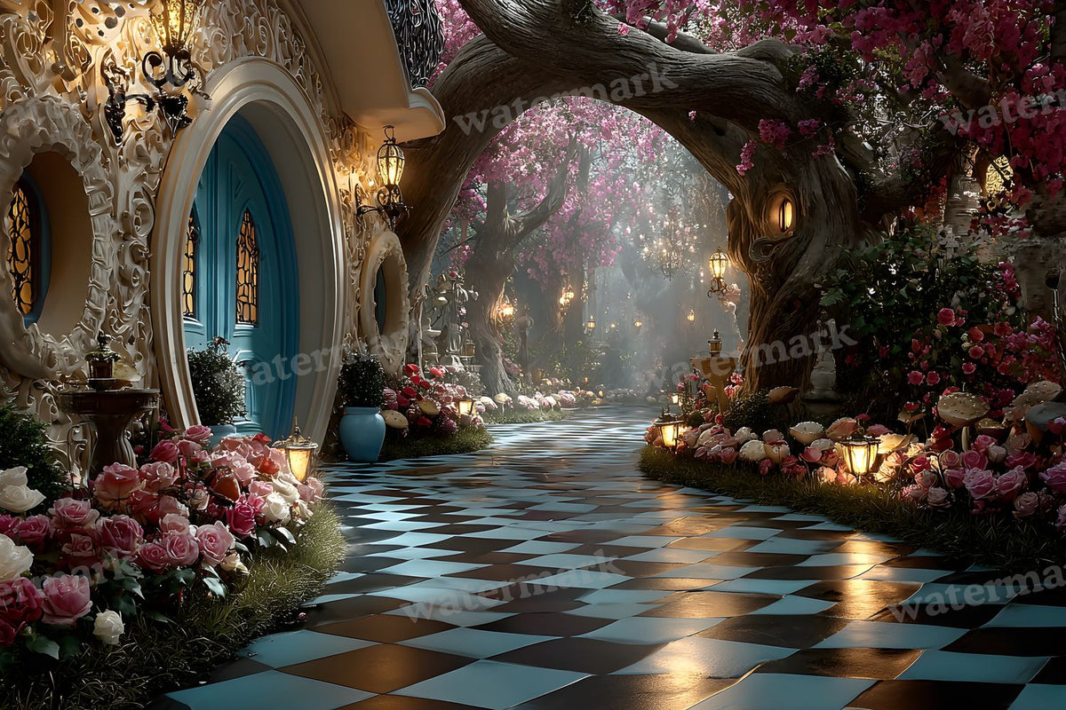 Alice Wonderland Backdrop Images