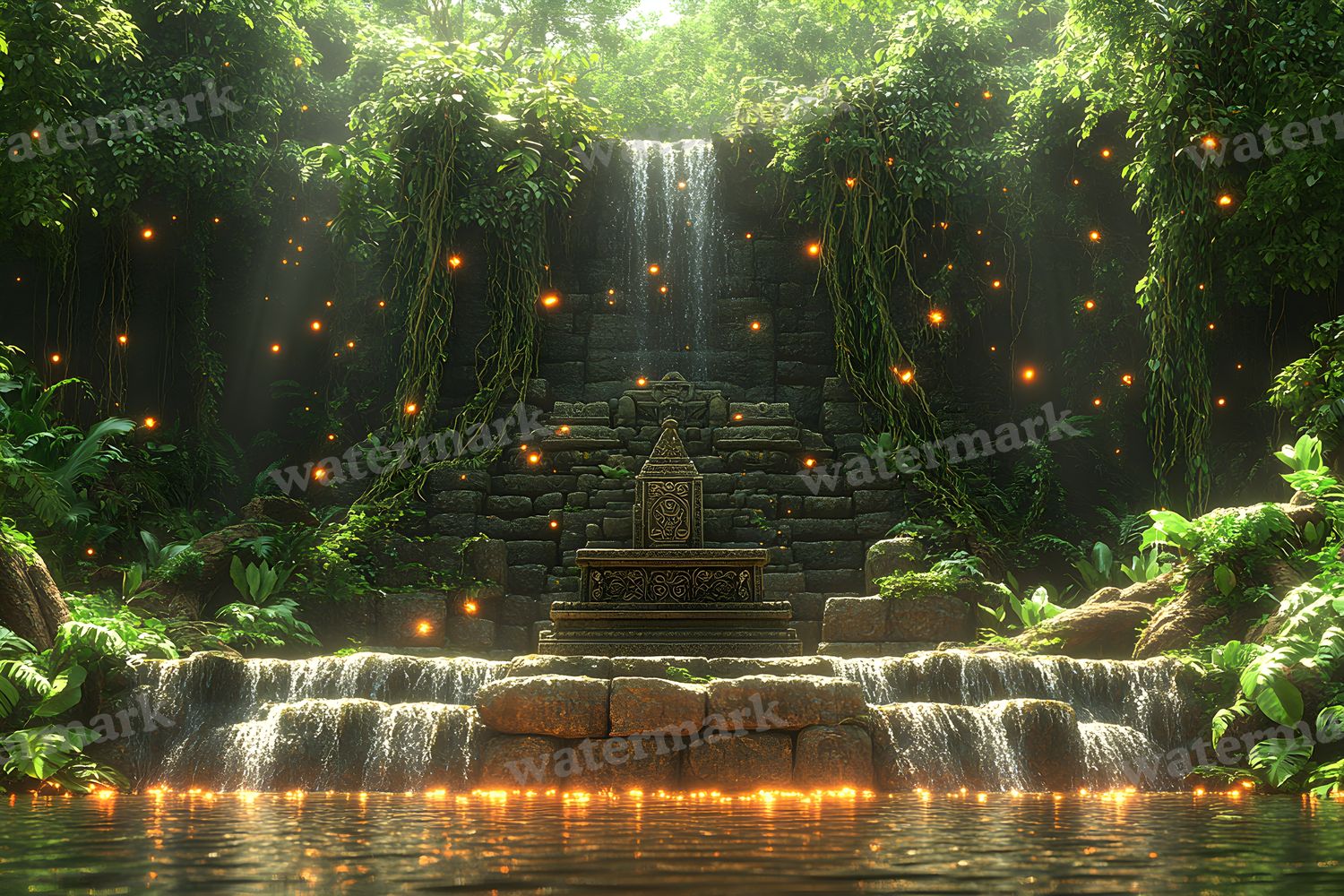 Amazonian Sacred Grove Backdrop Images