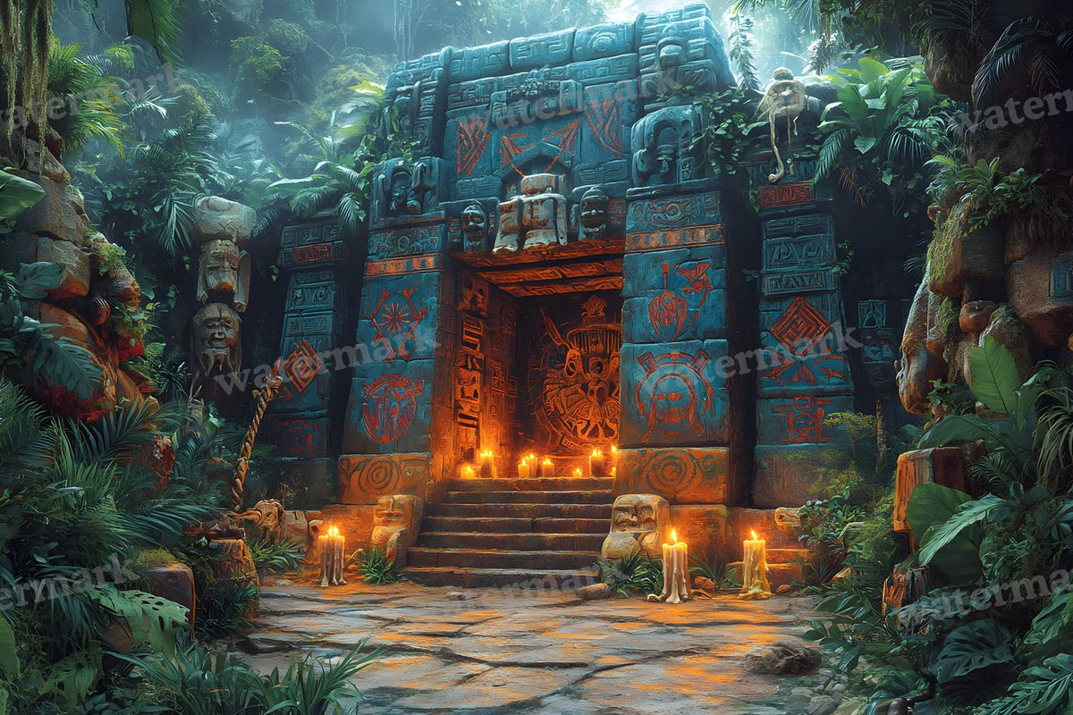 Amazonian Shamanic Ritual Backdrop Images