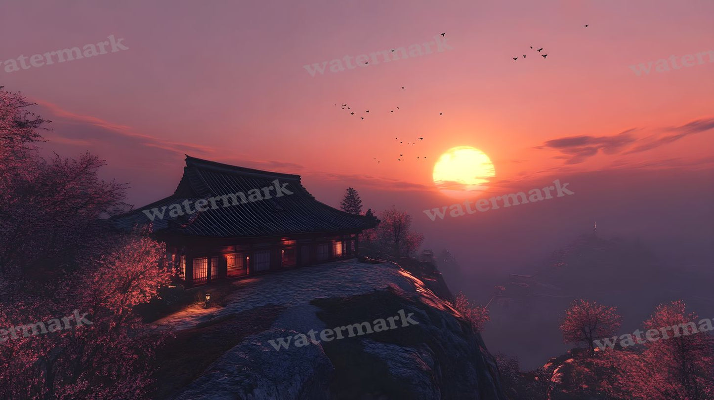 Ancient Dojo Backdrop Images