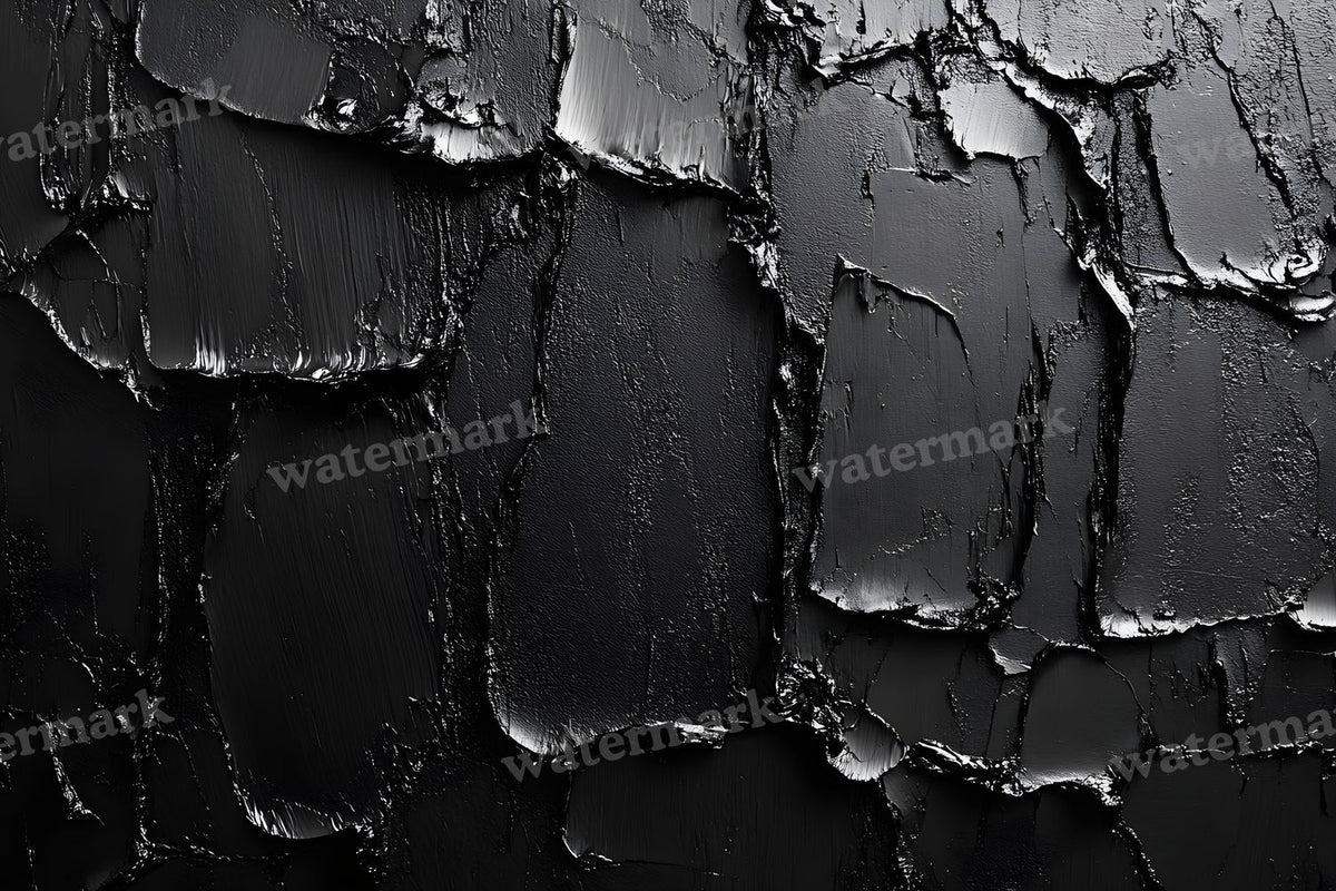 Black Texture digital photo backdrop for photo editing, preview 2