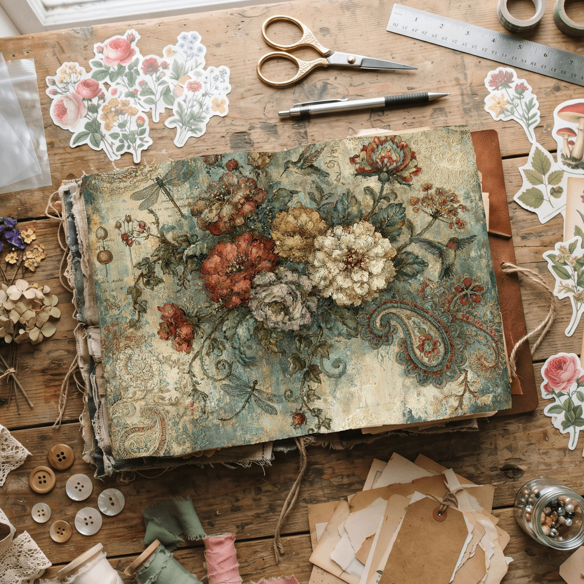 Bohemian Wanderlust Printable Paper