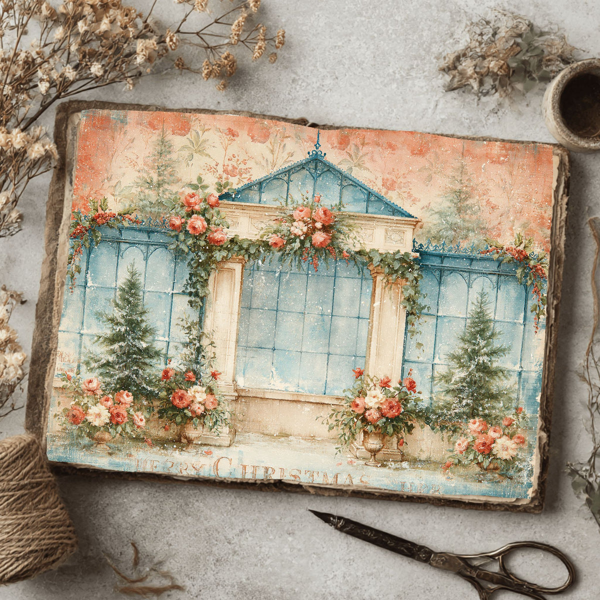 Forgotten Victorian Christmas Conservatory