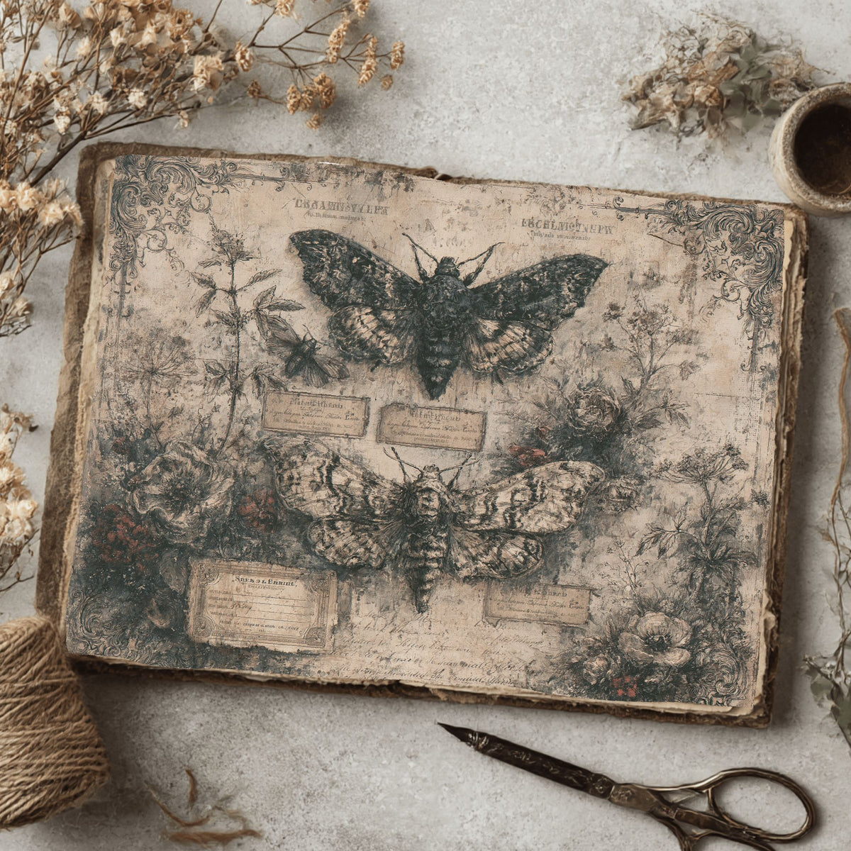 Gothic Butterfly & Moth Journal Paper
