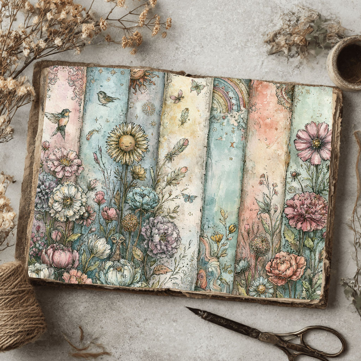 Pastel Peace & Love Paper