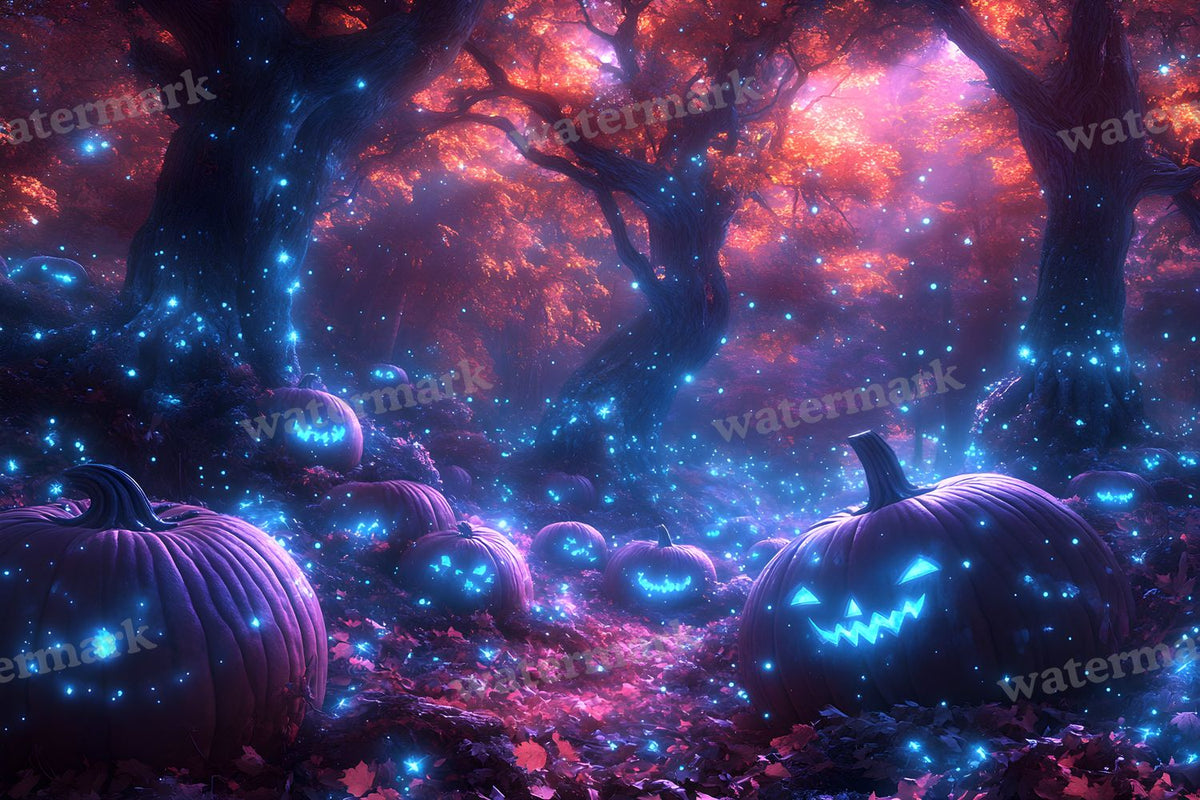 Pumpkin Grove Magic Backdrop Images
