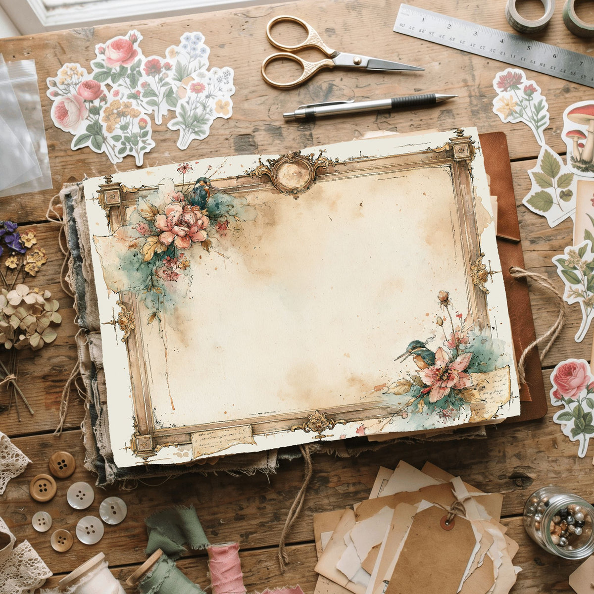Regal Antique Wooden Frame