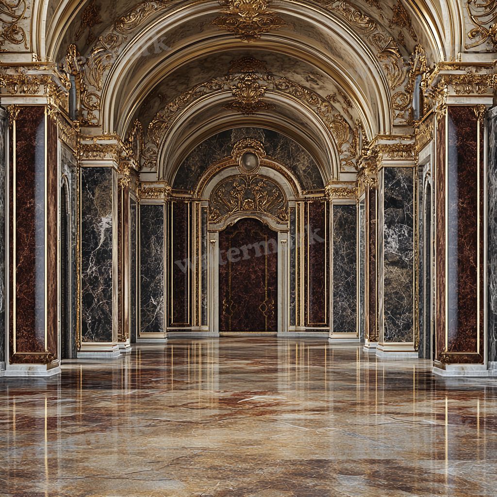 Regal Palace digital photo backdrop for photo editing, preview 2