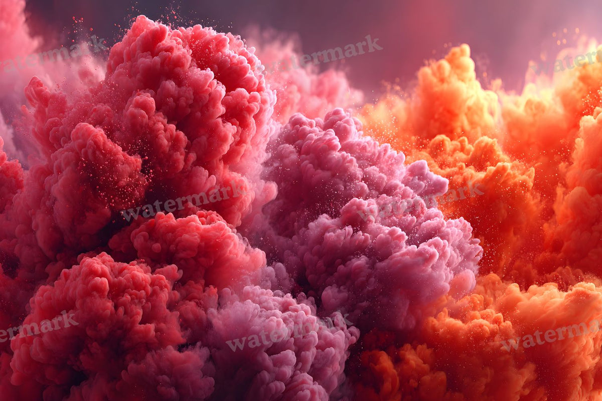 Ruby Smoke Action Backdrop Images