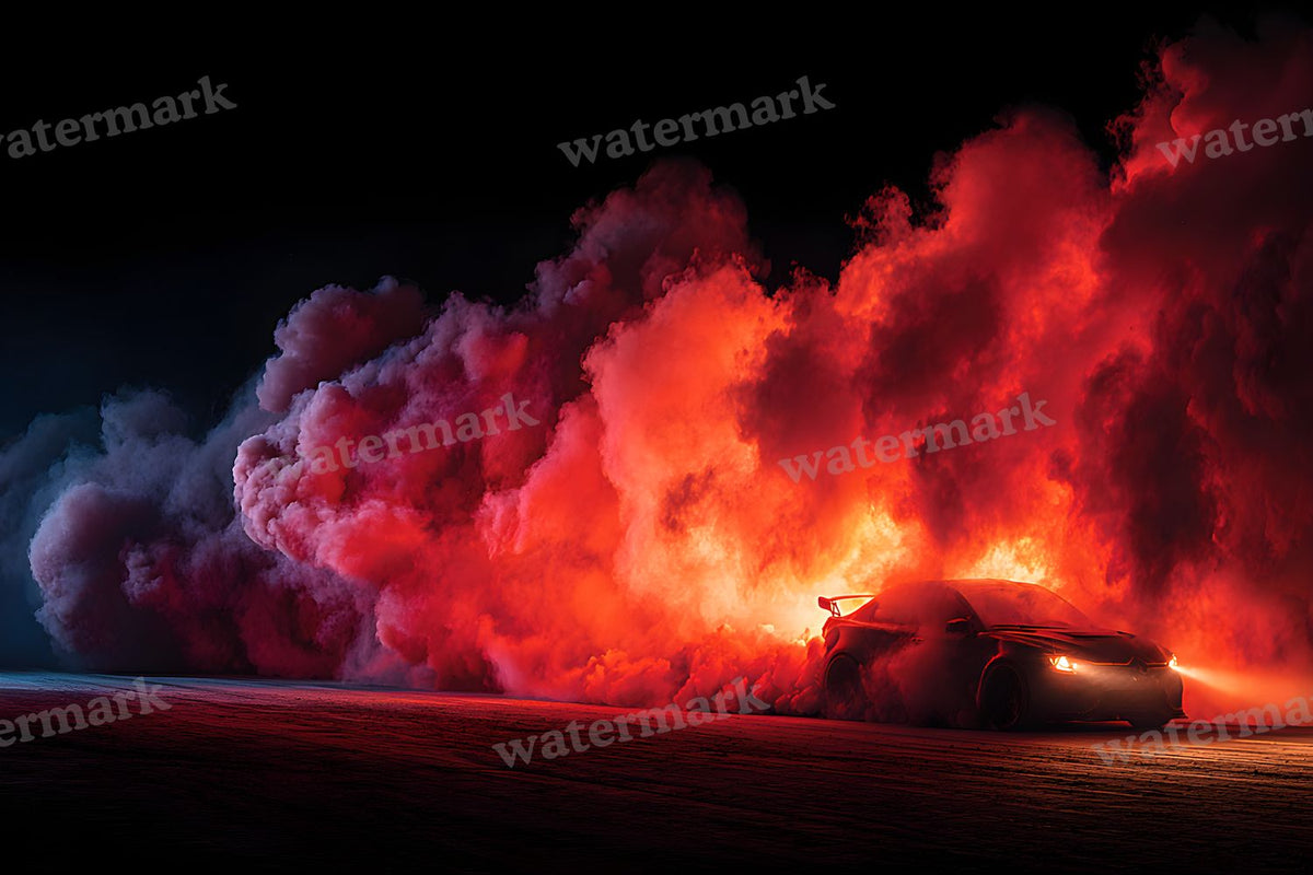 Ruby Smoke Action Backdrop Images