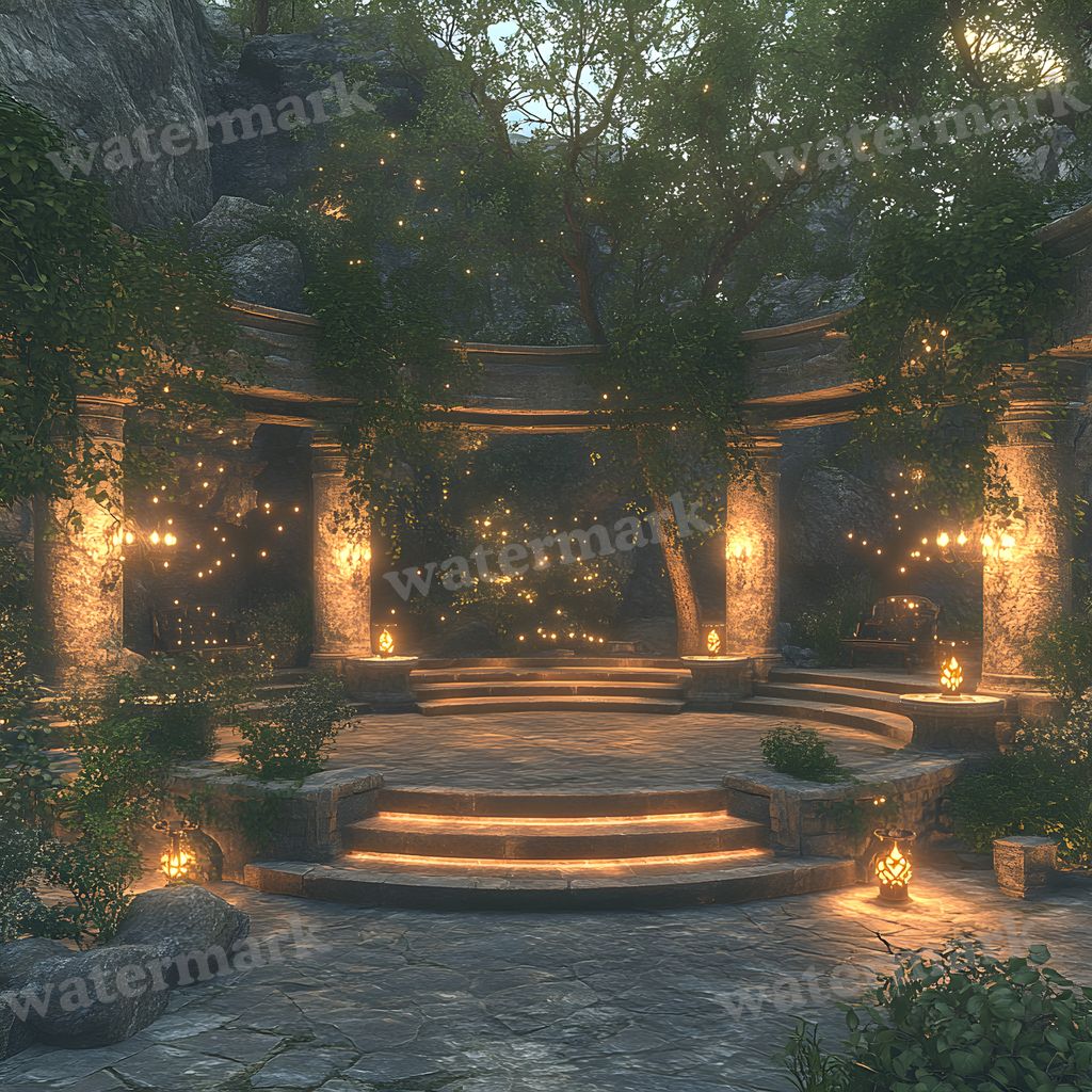 Spellcasting Arena Backdrop Images