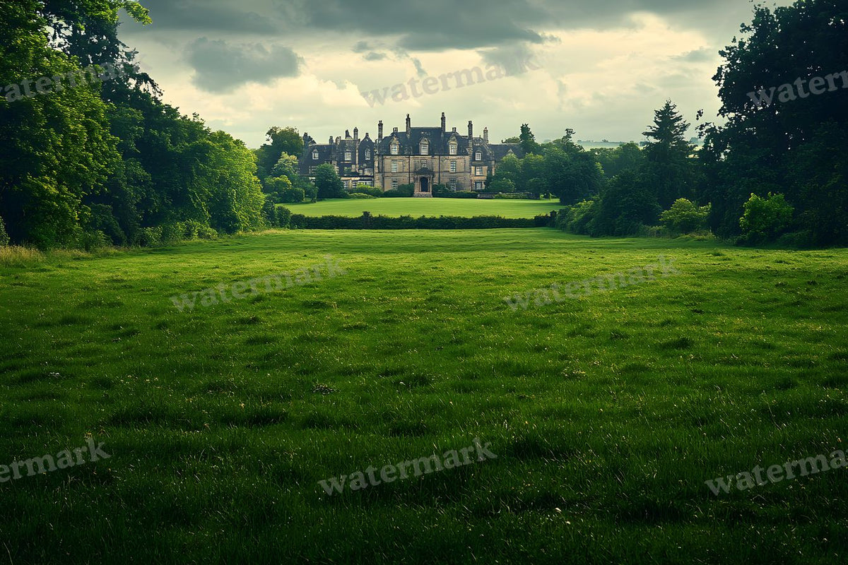 Sprawling Countryside View Backdrop Images