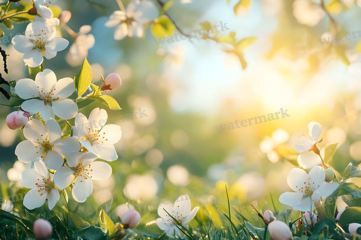 Spring Blossom Escape Backdrop Images