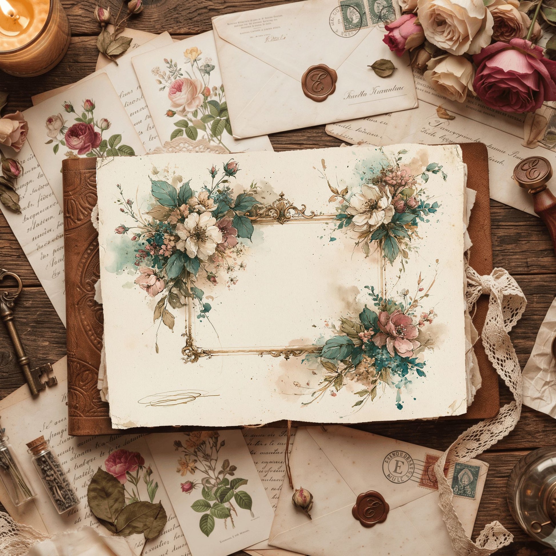 Vintage Ornate Picture Frame