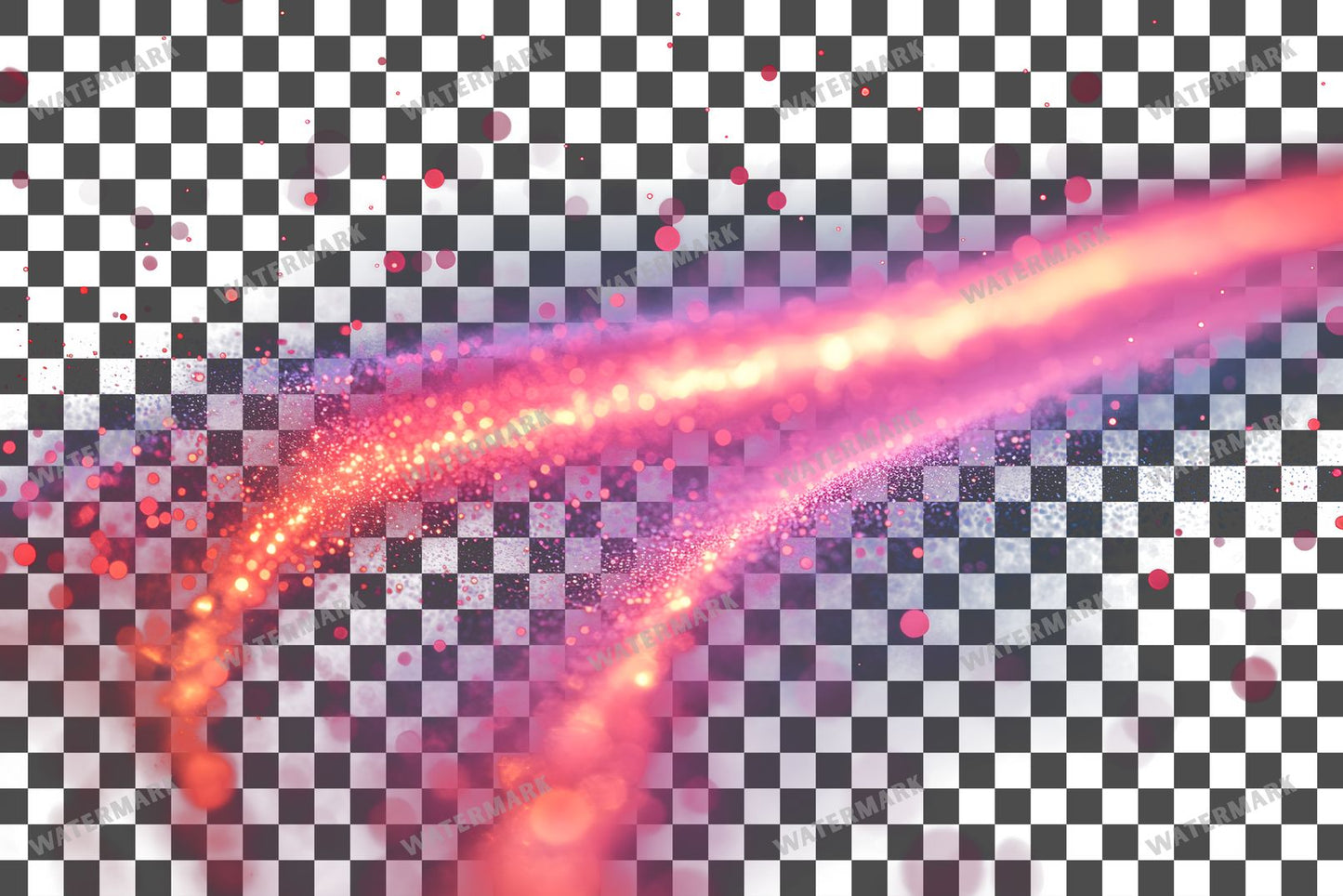 Abstract Pink Light Streaks Dynamic Transparent Overlay Pngs